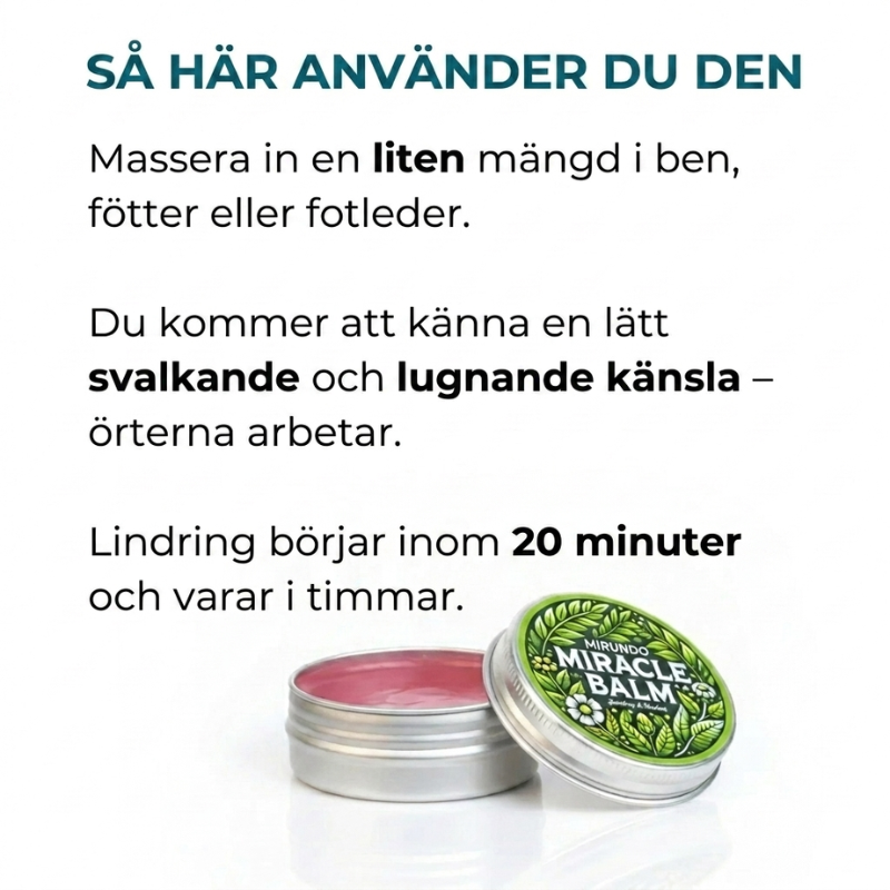 Så här använder du Mirundo Miracle Balm