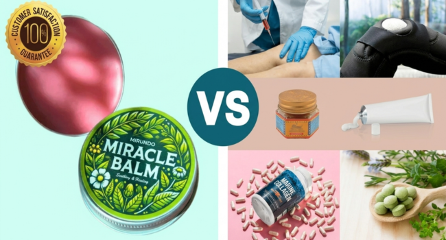 Mirundo Miracle Balm jämförd med typiska alternativ